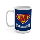 Supermom Mug 3 — 15oz Patriotic Officer Coffee Cup - Wear Freedom Wear
