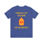 Sergeant Major of Marines Jersey Short Sleeve Tee