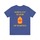 Sergeant Major of Marines Jersey Short Sleeve Tee