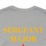 Sergeant Major of Marines Jersey Short Sleeve Tee