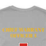 Chief Warrant Officer 4 of Marines Jersey Short Sleeve Tee