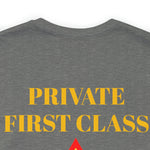 Private First Class of Marines Jersey Short Sleeve Tee