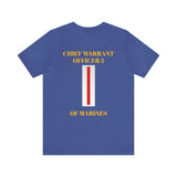 Chief Warrant Officer 5 of Marines Jersey Short Sleeve Tee