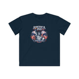 Kids Tee — 'America 250' Patriotic Statue of Liberty Design (Fourth of July, Memorial Day)