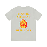 Gunnery Sergeant of Marines Jersey Short Sleeve Tee