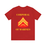 Corporal of Marines Jersey Short Sleeve Tee