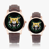 Bishop Black Instafamous Wide Type Quartz watch - Wear Freedom Wear