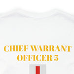 Chief Warrant Officer 5 of Marines Jersey Short Sleeve Tee