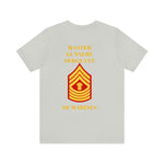 Master Gunnery Sergeant of Marines Jersey Short Sleeve Tee