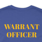 Warrant Officer of Marines Jersey Short Sleeve Tee