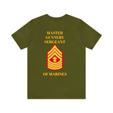 Master Gunnery Sergeant of Marines Jersey Short Sleeve Tee