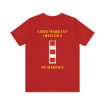 Chief Warrant Officer 4 of Marines Jersey Short Sleeve Tee