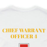 Chief Warrant Officer 4 of Marines Jersey Short Sleeve Tee