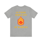 Gunnery Sergeant of Marines Jersey Short Sleeve Tee