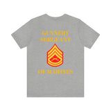 Gunnery Sergeant of Marines Jersey Short Sleeve Tee