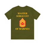 Master Sergeant of Marines Jersey Short Sleeve Tee