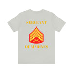 Sergeant of Marines Jersey Short Sleeve Tee