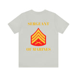 Sergeant of Marines Jersey Short Sleeve Tee