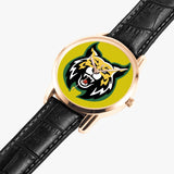 Bishop Yellow Instafamous Wide Type Quartz watch - Wear Freedom Wear