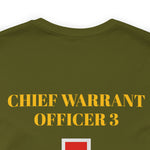 Chief Warrant Officer 3 of Marines Jersey Short Sleeve Tee