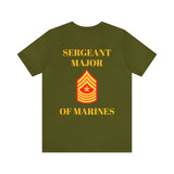 Sergeant Major of Marines Jersey Short Sleeve Tee