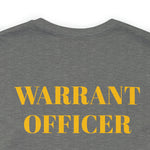 Warrant Officer of Marines Jersey Short Sleeve Tee