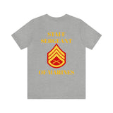 Staff Sergeant of Marines Jersey Short Sleeve Tee