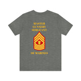 Master Gunnery Sergeant of Marines Jersey Short Sleeve Tee