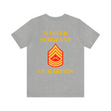 Master Sergeant of Marines Jersey Short Sleeve Tee