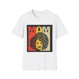 Mom Typography Portrait T-Shirt – Retro Mother's Day Gift - Wear Freedom Wear