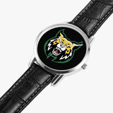 Bishop Black Instafamous Wide Type Quartz watch - Wear Freedom Wear