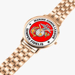 Marine Corps League Instafamous Steel Strap Quartz watch