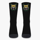 Bishop Black Reinforced Sports Socks