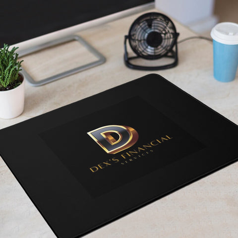 Dex's Financial Services (Black) Premium Gaming Mouse Pad