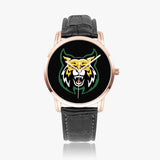 Bishop Black Instafamous Wide Type Quartz watch - Wear Freedom Wear