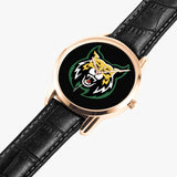 Bishop Black Instafamous Wide Type Quartz watch - Wear Freedom Wear
