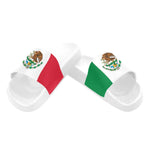 Mexico Flag Women's Slide Sandals