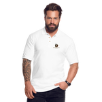 Dex's Financial Service Men's Pique Polo Shirt - white