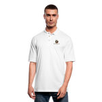 Dex's Financial Service Men's Pique Polo Shirt - white