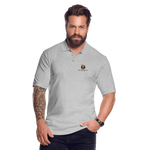 Dex's Financial Service Men's Pique Polo Shirt - heather gray