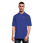 Dex's Financial Service Men's Pique Polo Shirt - royal blue