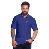 Dex's Financial Service Men's Pique Polo Shirt - royal blue