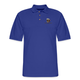 Dex's Financial Service Men's Pique Polo Shirt - royal blue