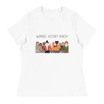 Women's History Month White Relaxed T-Shirt