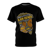 Black Father's Day Unisex AOP Cut & Sew Tee