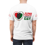 Marion County Library Juneteenth Freedom Day Unisex AOP Cut & Sew Tee