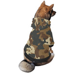 Camo Print Pet Dog Hoodie