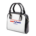 Freedom Wear PU Shoulder Handbag