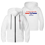 Freedom Wear Youth Lightweight Zipper Jumper Sweatshirt Hoodie