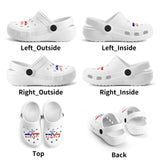 Freedom Wear Kids All Over Printing Classic Clogs